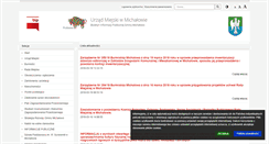 Desktop Screenshot of bip.ug.michalowo.wrotapodlasia.pl