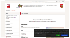 Desktop Screenshot of bip.pwomp.wrotapodlasia.pl