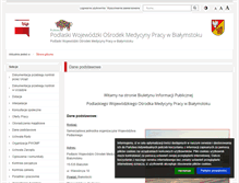 Tablet Screenshot of bip.pwomp.wrotapodlasia.pl