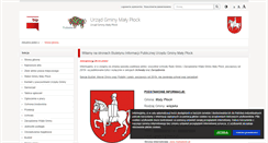 Desktop Screenshot of bip.ug.malyplock.wrotapodlasia.pl