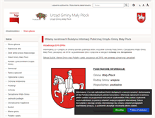 Tablet Screenshot of bip.ug.malyplock.wrotapodlasia.pl
