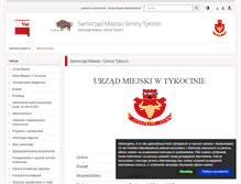 Tablet Screenshot of bip.um.tykocin.wrotapodlasia.pl